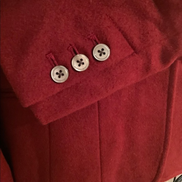 Eddie Bauer Wool Blazer, Red, Size S - Picture 2 of 9